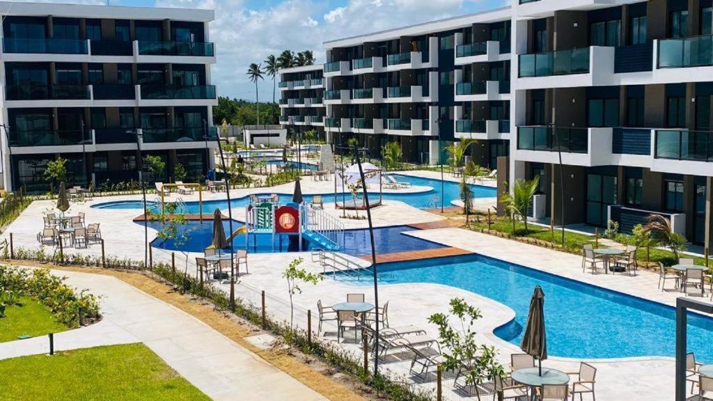 Studio Em Porto De Galinhas - Vista P Piscina Exterior foto