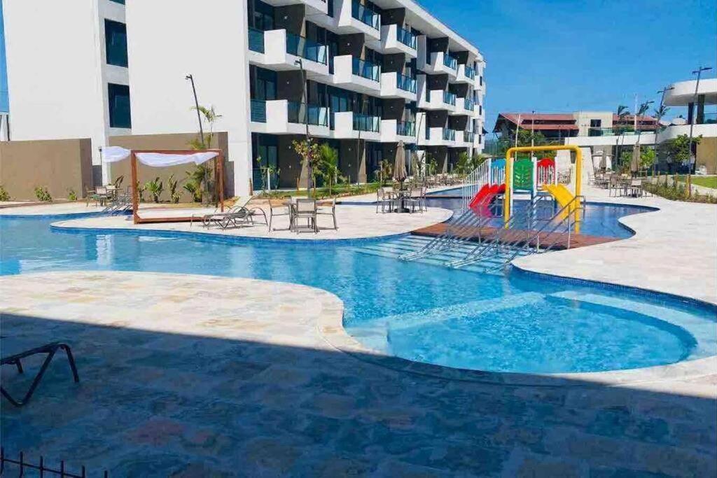 Studio Em Porto De Galinhas - Vista P Piscina Exterior foto