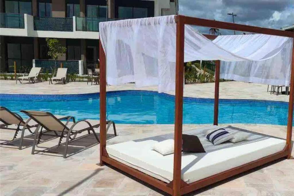 Studio Em Porto De Galinhas - Vista P Piscina Exterior foto