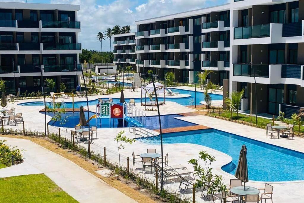 Studio Em Porto De Galinhas - Vista P Piscina Exterior foto